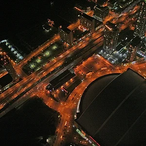 UItzicht vanuit de CN Tower (Canadian National Tower)