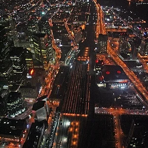 UItzicht vanuit de CN Tower (Canadian National Tower)
