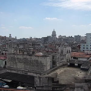 Uitzicht over Havana
