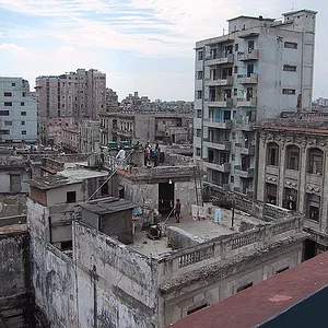 Uitzicht over Havana