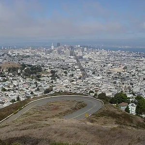 Uitzicht over San Francisco