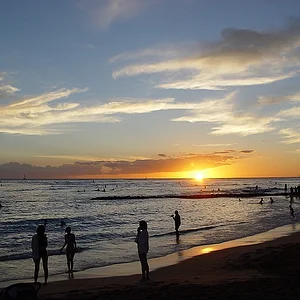Hawaii - Honolulu - Waikiki beach