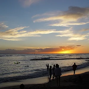 Hawaii - Honolulu - Waikiki beach