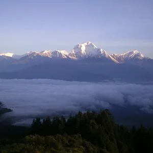 sunrise in Poonhill