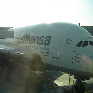 Met de A380 van Frankfurt naar Tokyo.