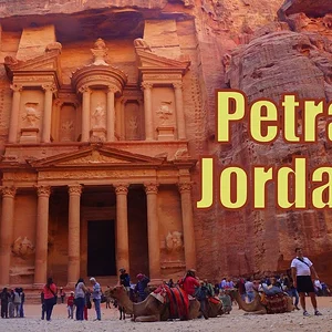 Visiting Petra, Jordan Travel Video - in the archaeological city of Ma'an - YouTube