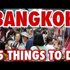 25 Amazing Things To Do in Bangkok, Thailand - YouTube